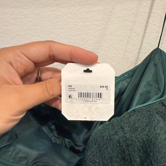 SOLD - NWT Altar'd State Green Mini Dress - Picture 4 of 6